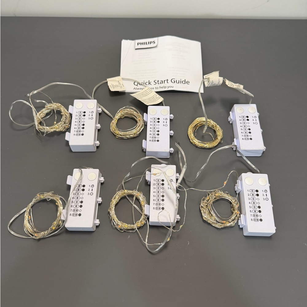 Philips White LED Control Units with Gold Wiring